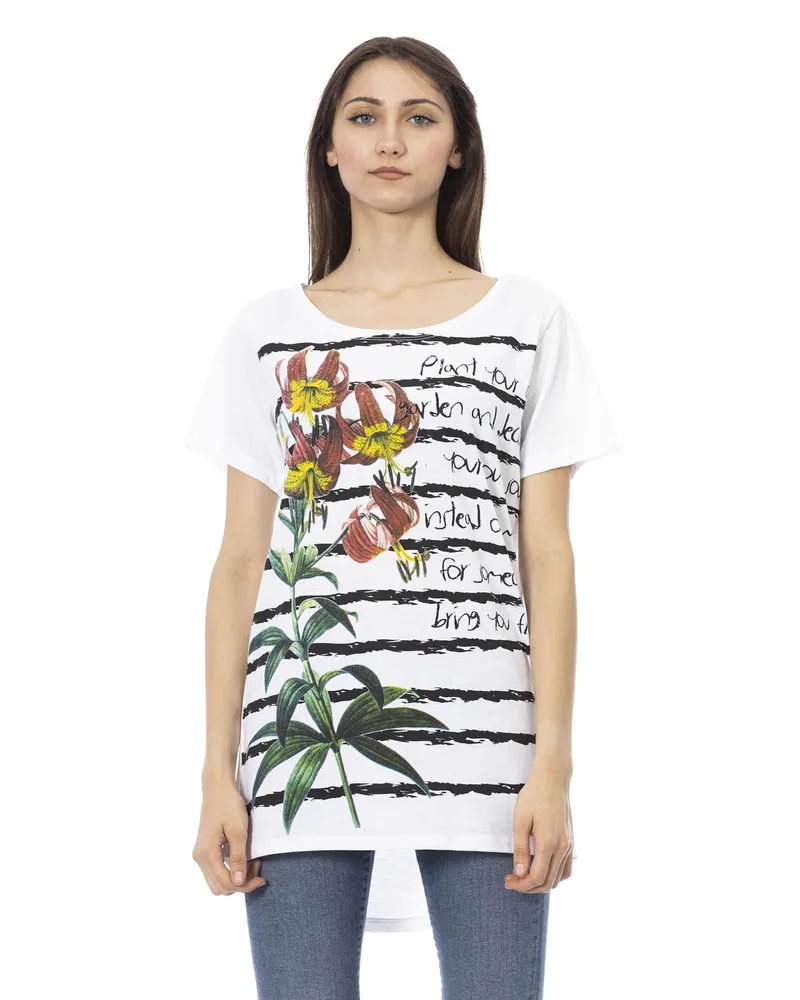 Trussardi T-Shirt Frauen Weiß