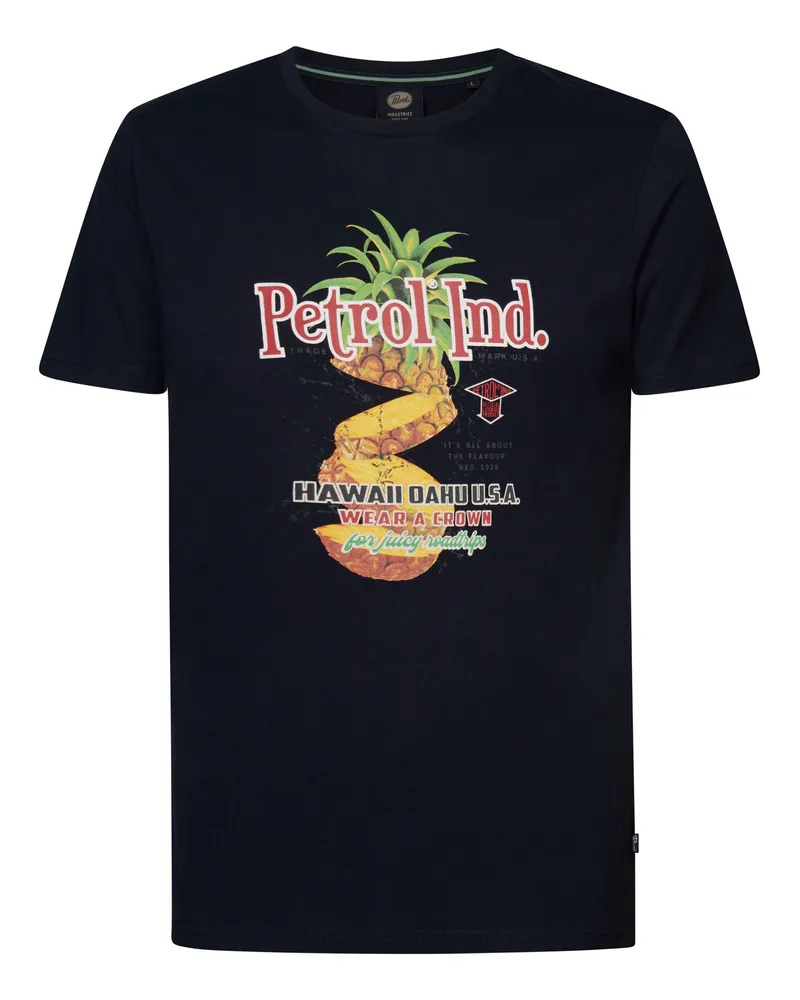 Petrol Industries T-Shirt Blau