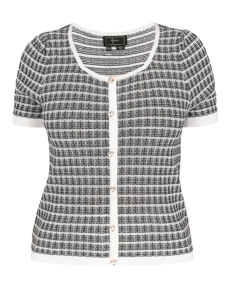 FAINA Pullover Frauen Schwarz Schwarz
