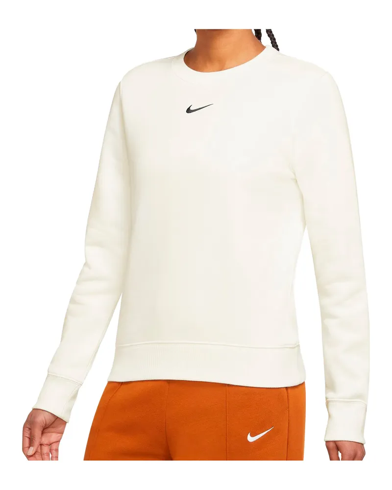Nike W NSW PHNX FLC STD CREW Beige