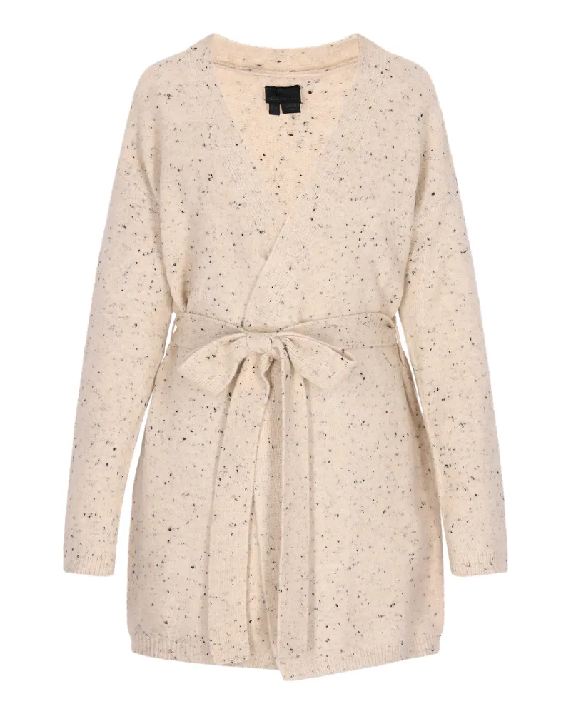 DreiMaster Cardigan Damen Wollweiss Wollweiß
