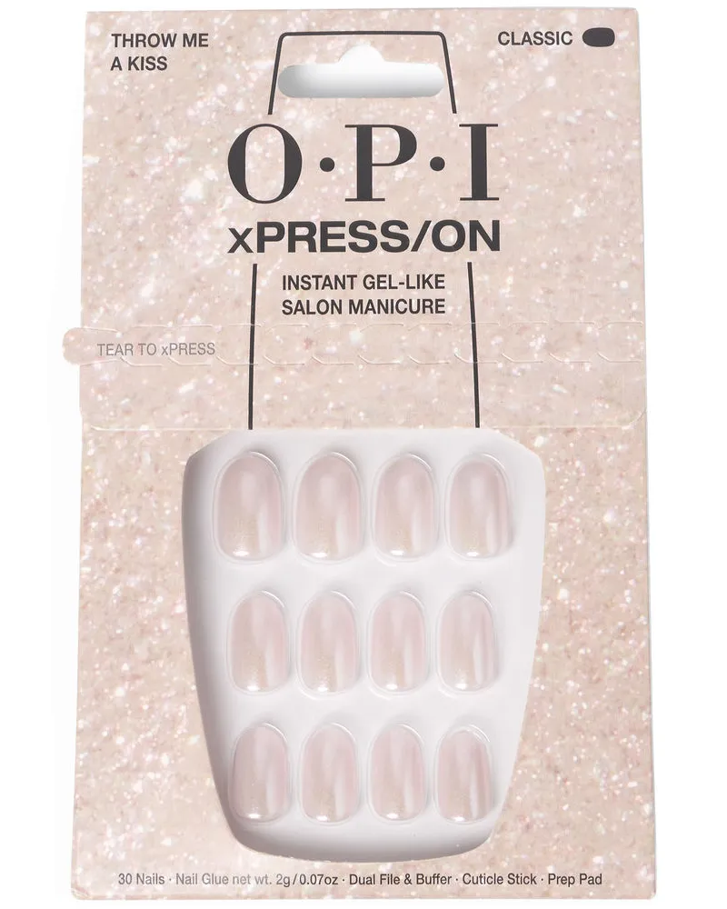 OPI Xpress/on Künstliche Nägel Iconic Shades #throw Me A Kiss 30 Stück 