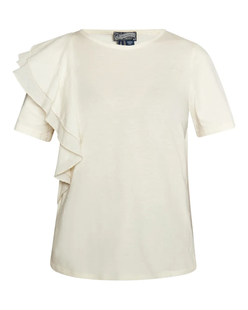 DreiMaster T-Shirt Damen Wollweiß Wollweiß