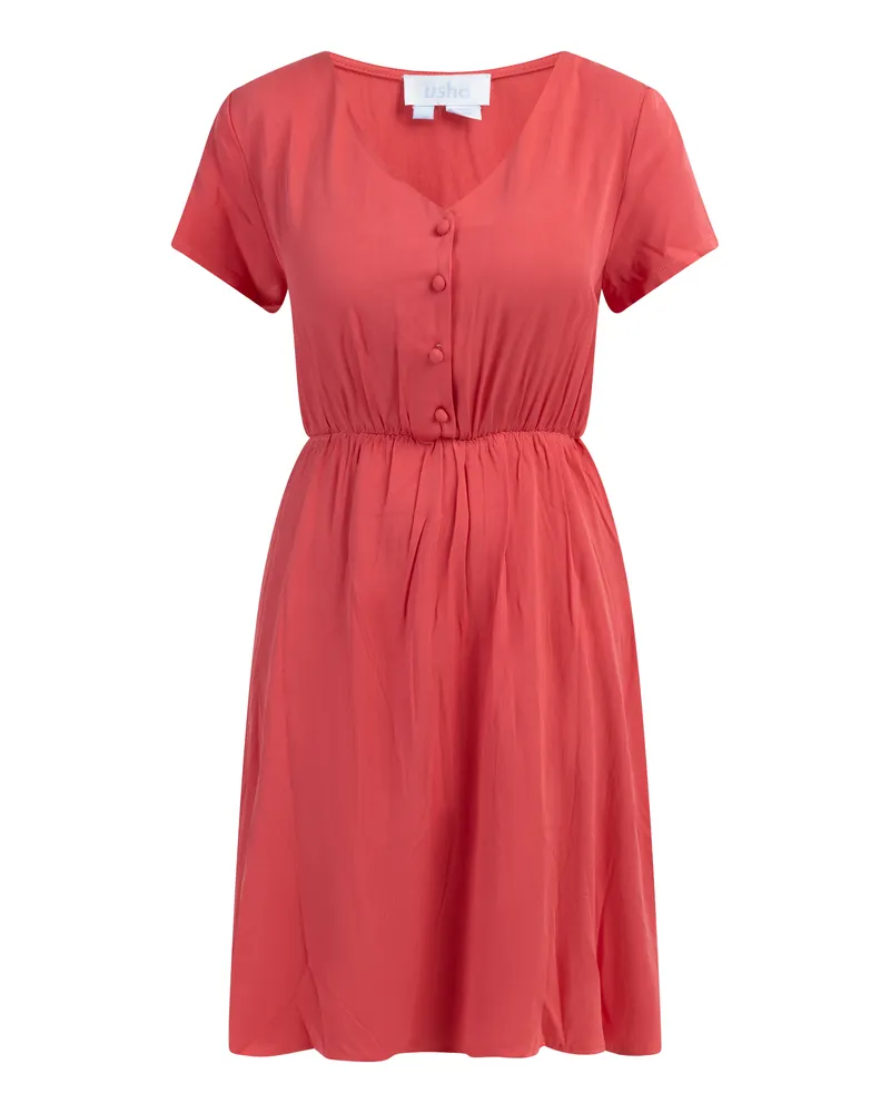 Usha Kleid Damen himbeerrot Rot