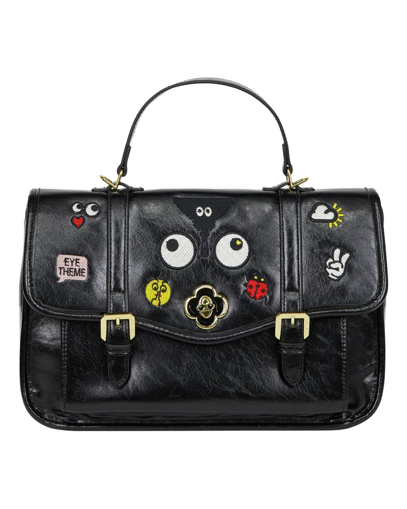 My Mo RUCKSACK RUCKSACK Frauen Schwarz Schwarz