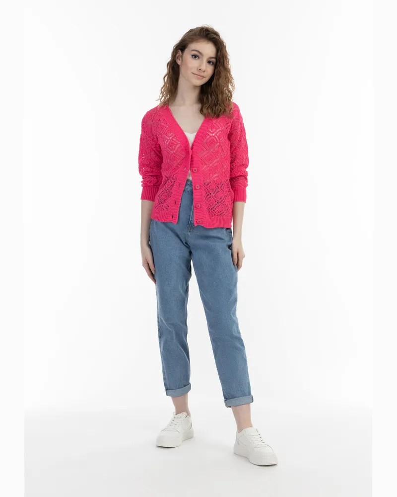 My Mo my Cardigan en tricot Rosa