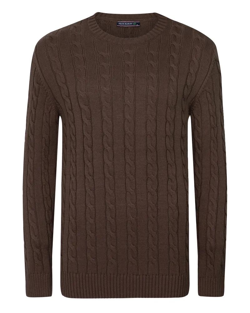 Felix Hardy Zopfmuster Pullover Manuel Braun