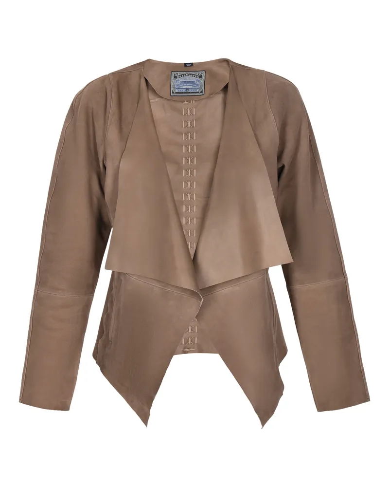 DreiMaster Jacke Frauen dunkler Stein Steingrau