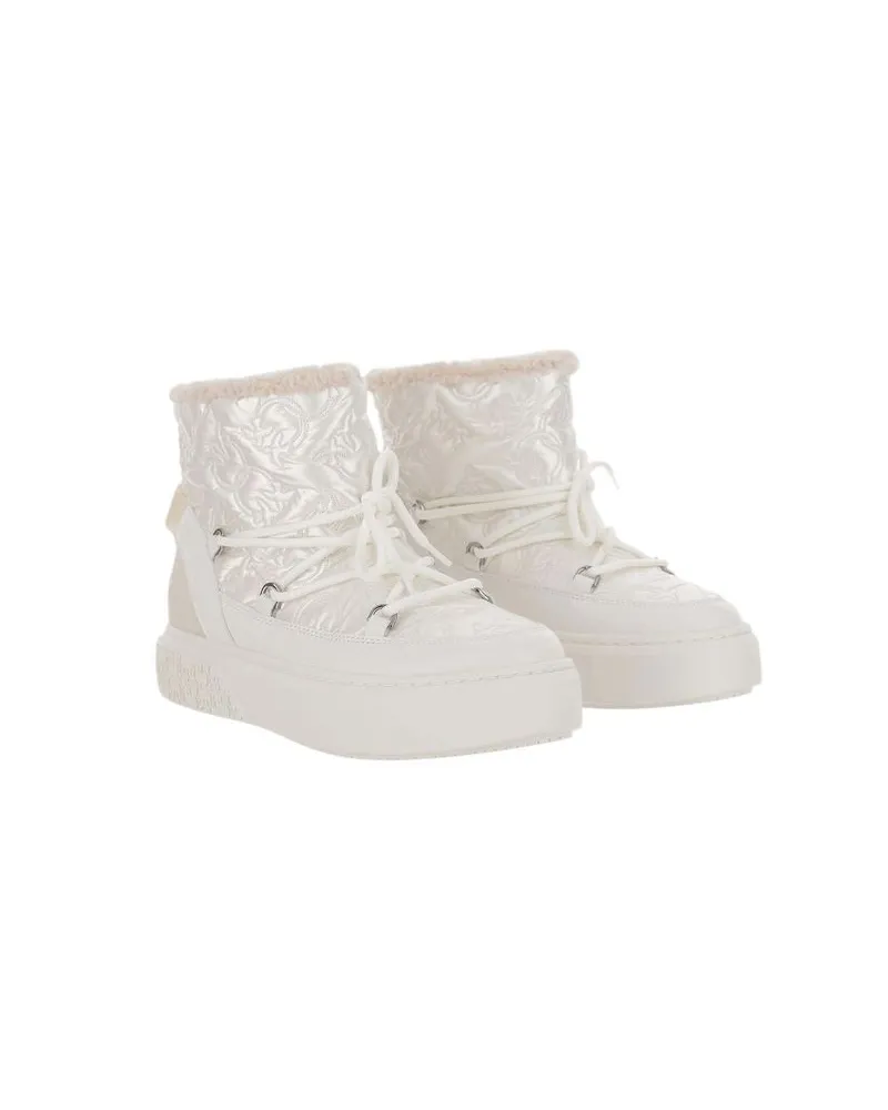 Pinko Stiefel Weiß Weiß