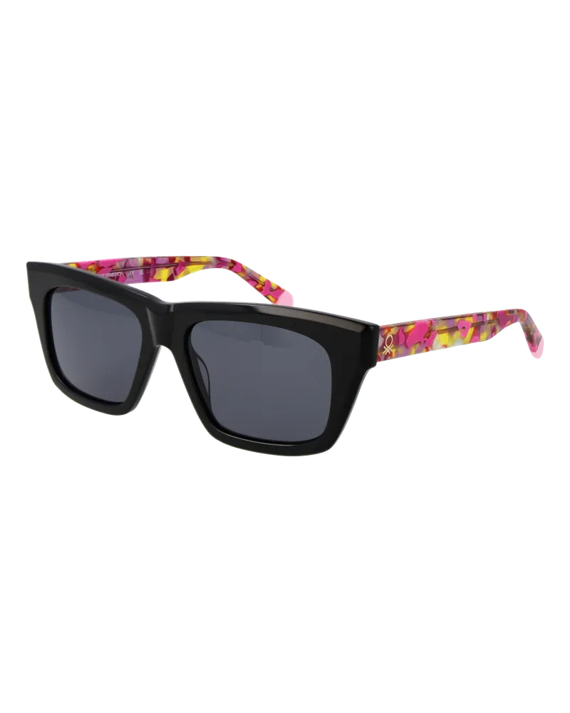 Benetton Sonnenbrille BE5079 001 54 - Schwarz Schwarz