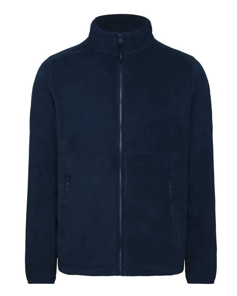 Timberland Jacke für Herren, Durchgehender Reißverschluss, Dickes Fleece (Kurzmantel Marineblau