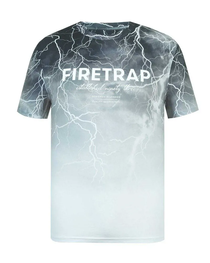 Firetrap Sub" T-Shirt für Herren (Dunkel Marineblau