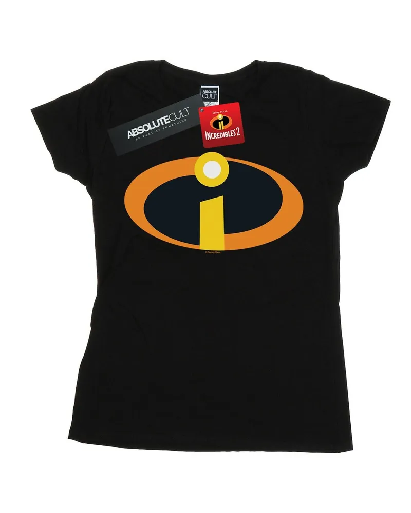 Disney The Incredibles" T-Shirt für Damen (Schwarz Schwarz