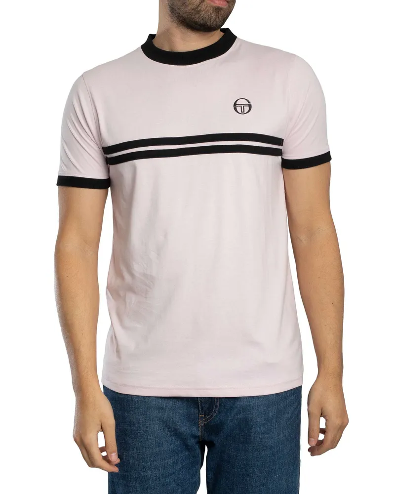 Sergio Tacchini Supermac T-Shirt, Rosa Rosa