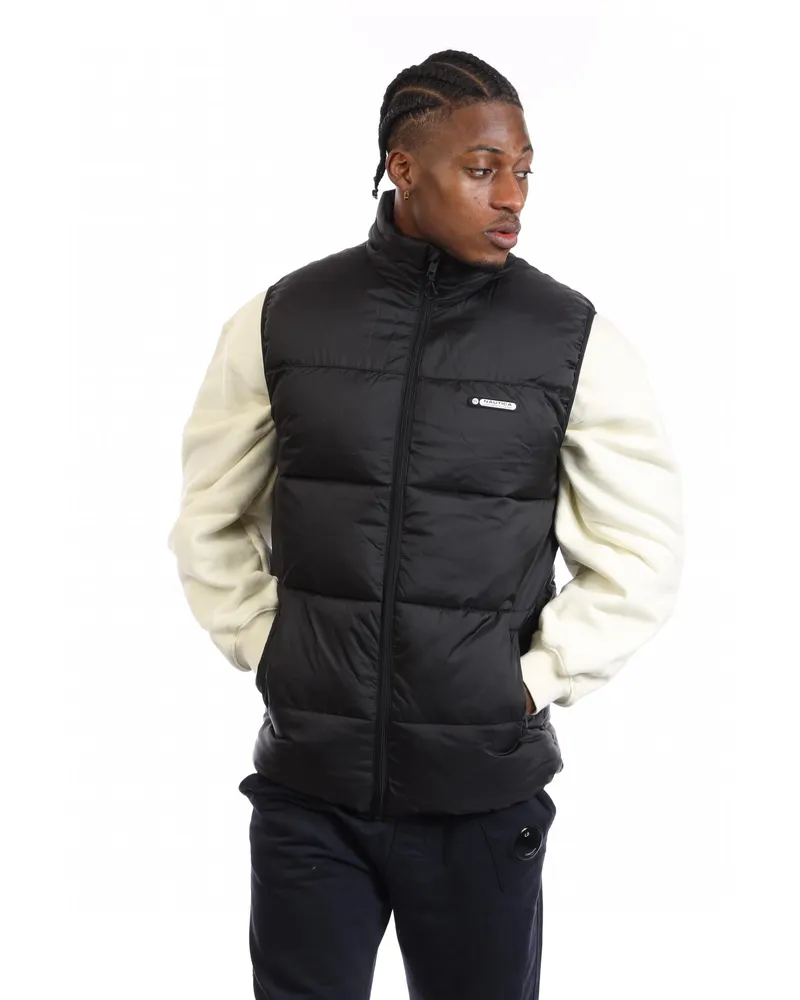 Nautica Spitalfields" Weste für Herren (Schwarz Schwarz