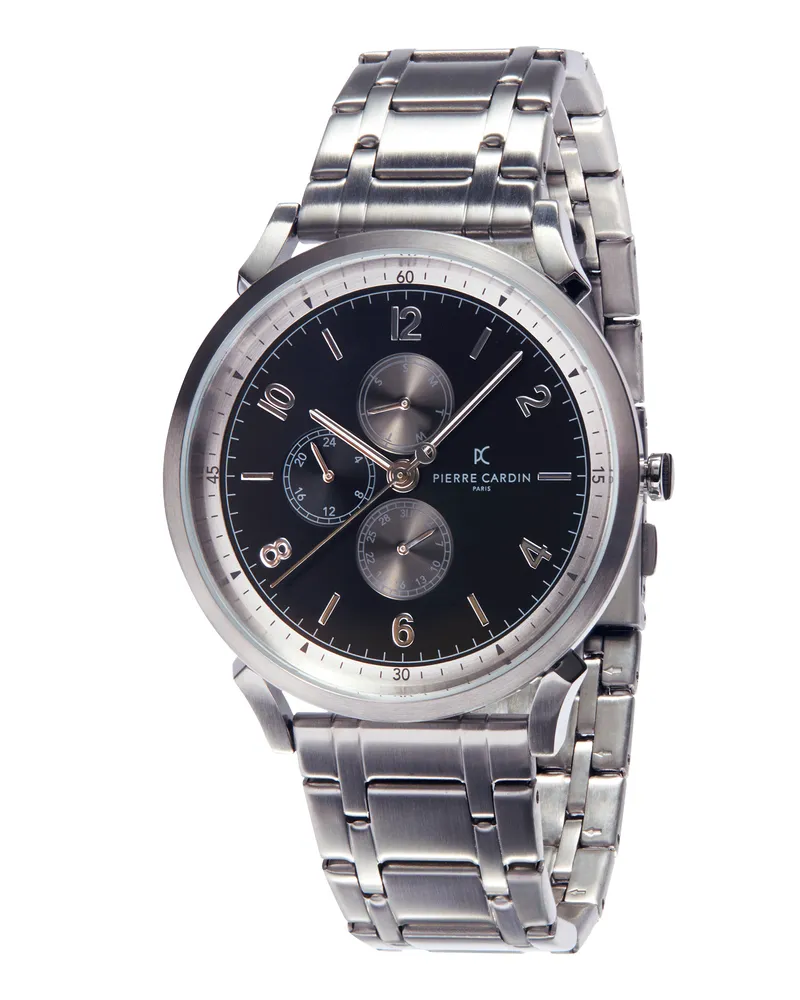 Pierre Cardin Pigalle Nine Silber Herren Armbanduhr CPI.2030 Silber