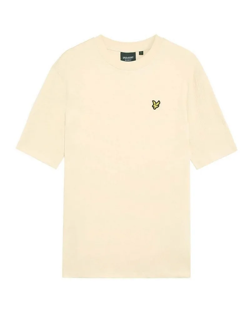 Lyle & Scott T-Shirt für Herren, Krepp (Beige Beige