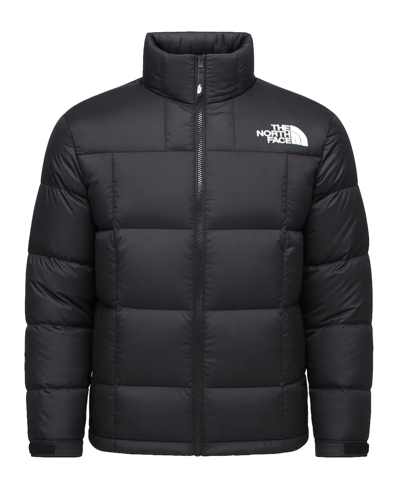 The North Face Lhotse Herren schwarze gepolsterte Jacke Schwarz