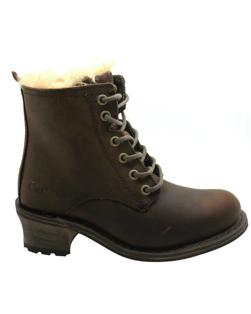 Caterpillar Footwear erpillar Cat Lolita Womens Brown Stiefel Braun