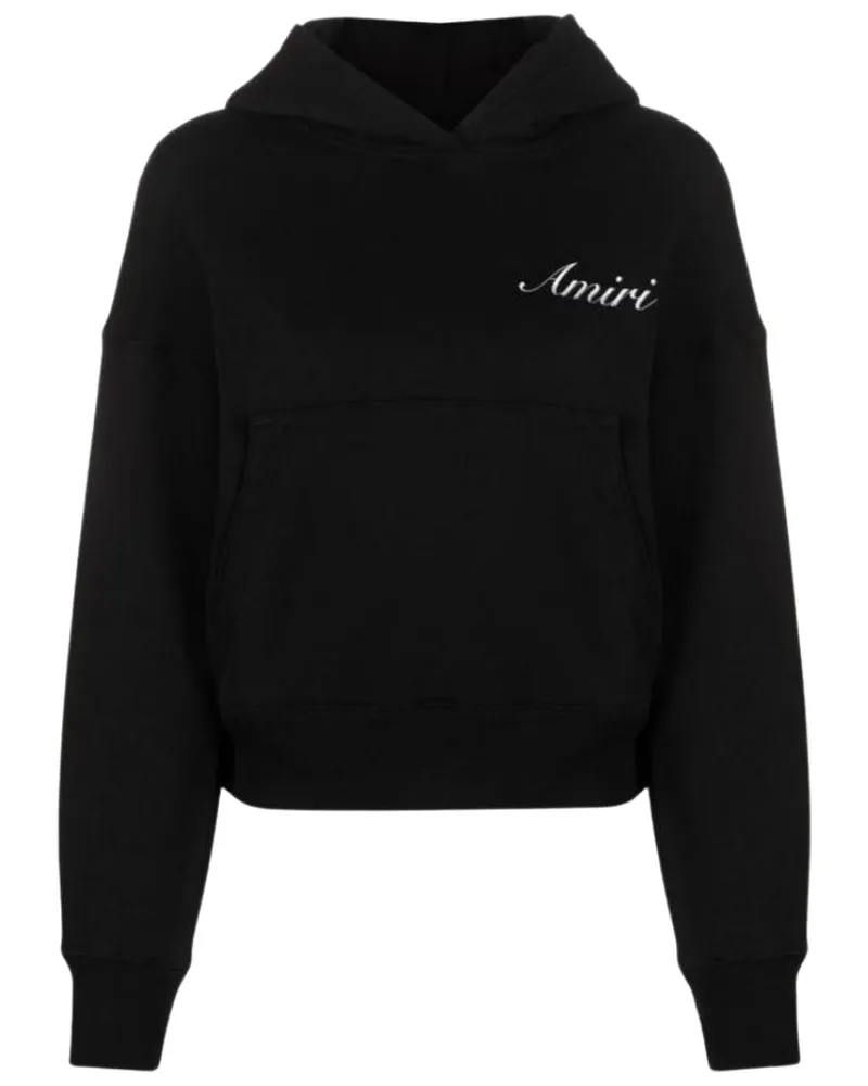 Amiri MA Script Kapuzenpullover - Schwarz Schwarz