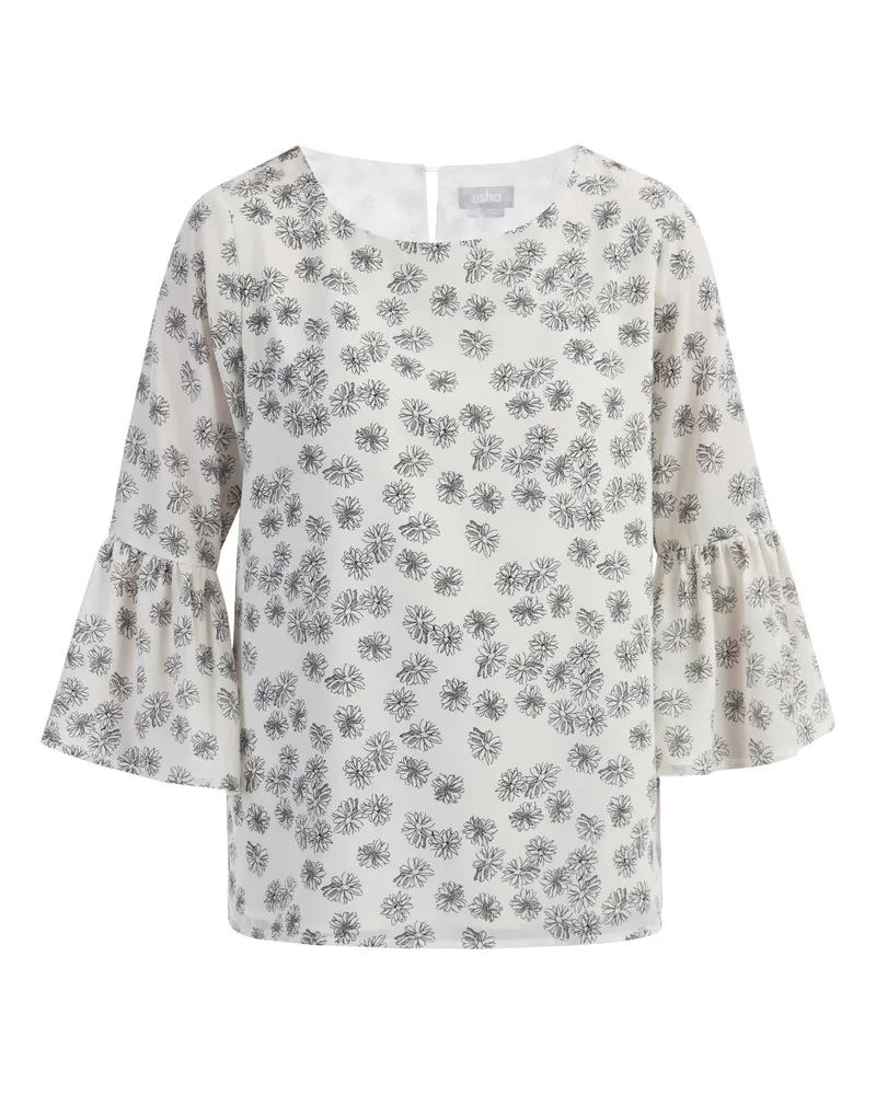 Usha blouse Wollweiß
