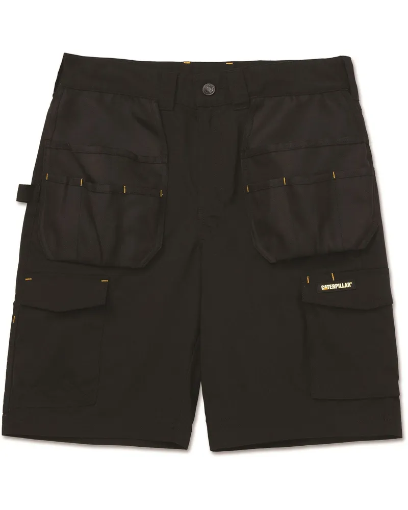 Caterpillar Footwear Nexus Holster Stretch Baumwoll Männer Schwarz Arbeitskurzshorts Schwarz