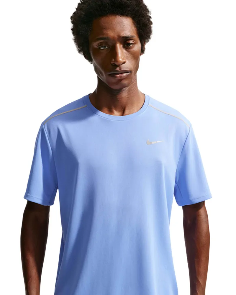 Nike Miler" T-Shirt für Herren, Reflektierende Details (Königsblau Blau