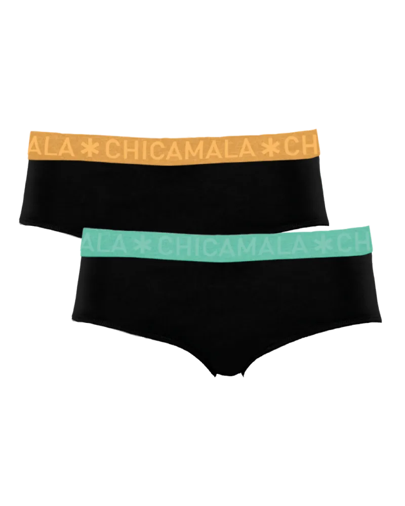 Muchachomalo Chicamala Slips – 2er-Pack – Damenunterwäsche Mehrfarbig