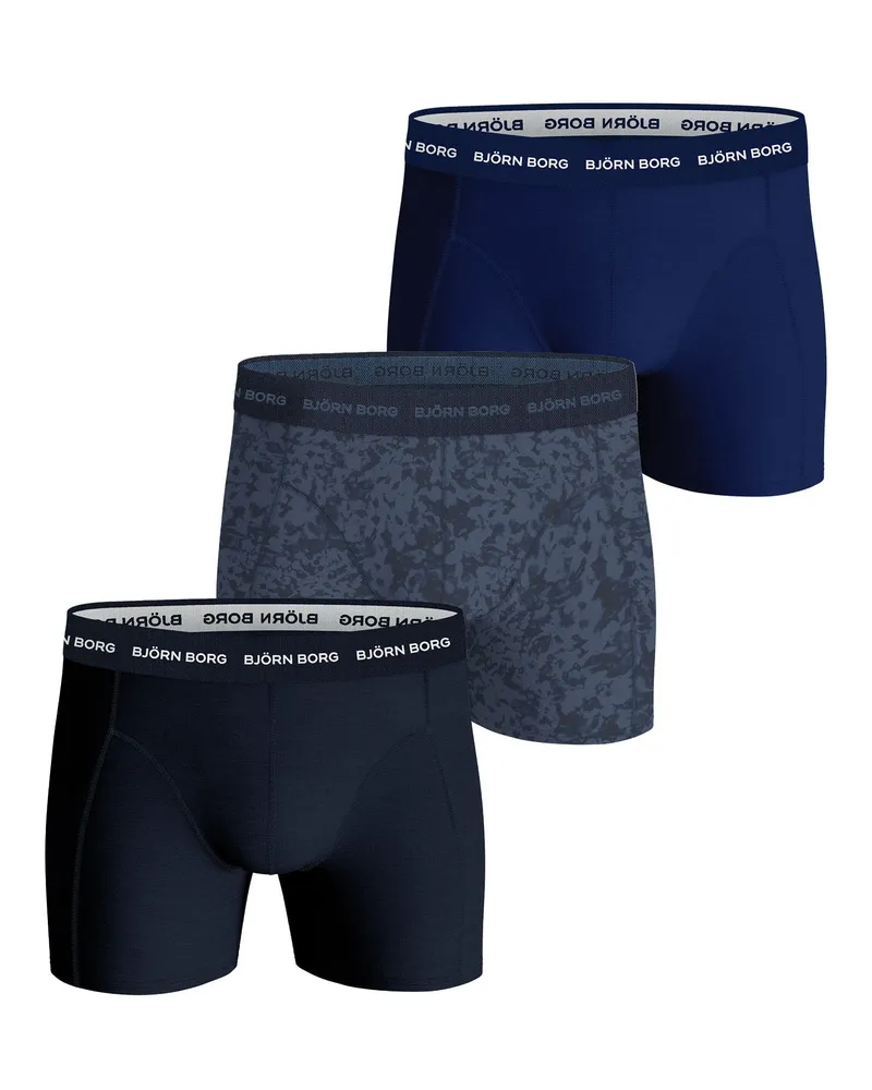 Björn Borg Cotton-Stretch Boxershorts - Mehrfarbig Mehrfarbig