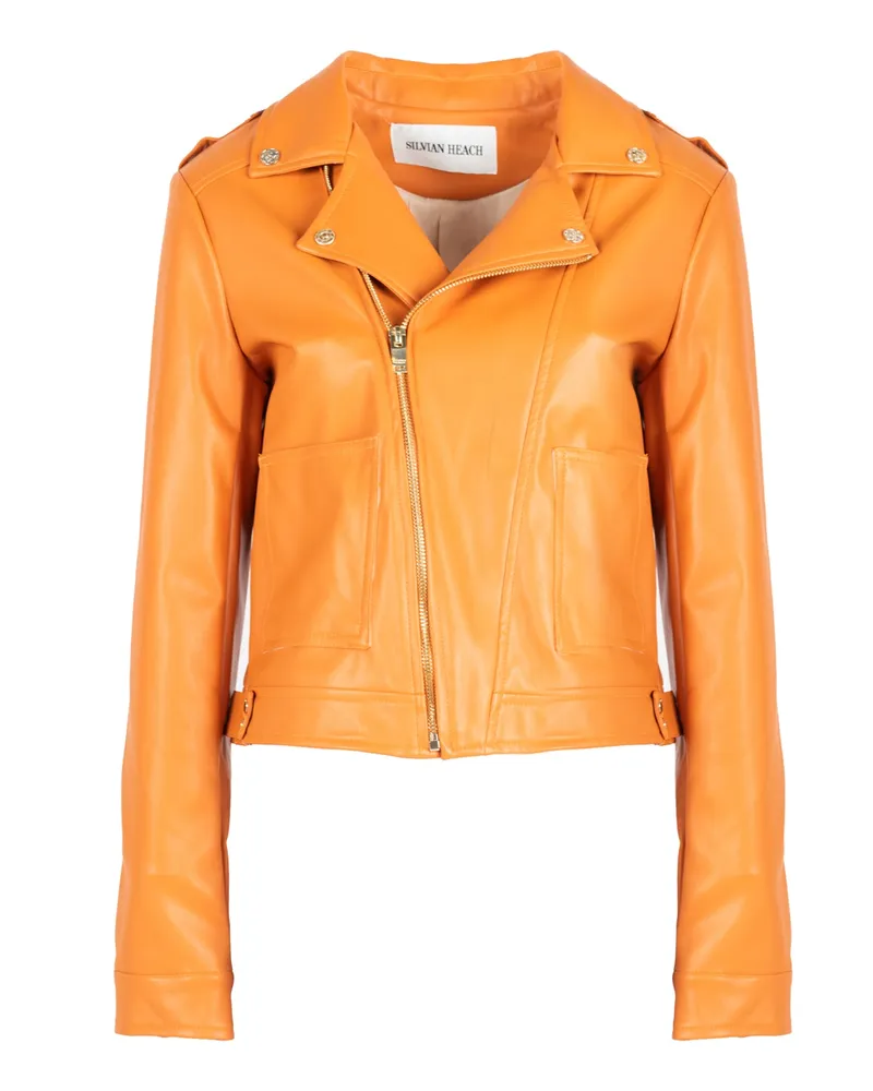Silvian Heach Jacke Damen orange Orange