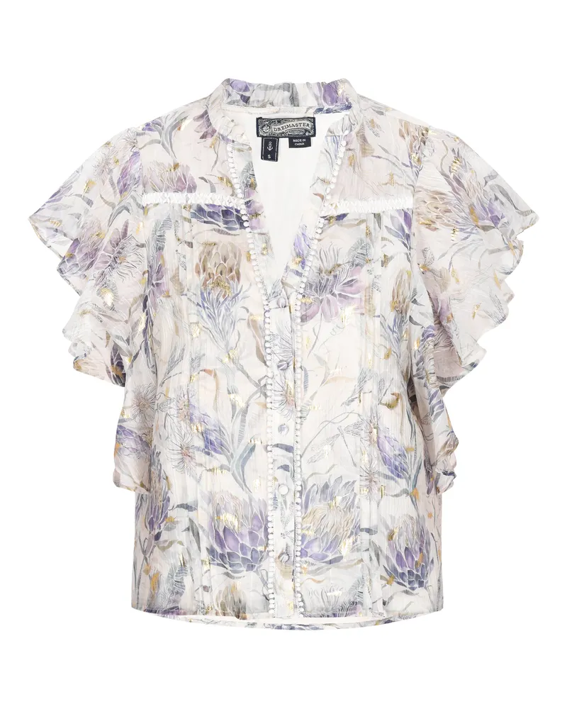 DreiMaster Bluse Frauen Blau Blau