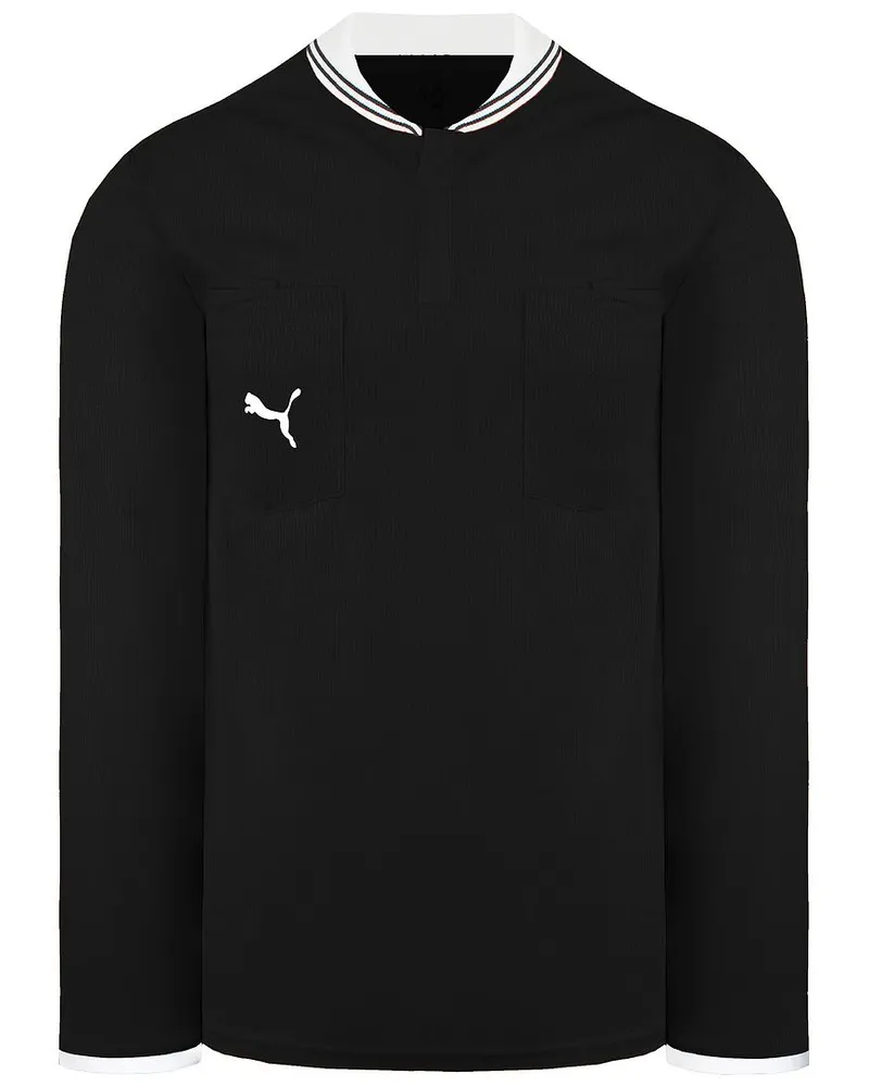 Puma Drycell Herren Schwarz/Weiß Fußballhemd Schwarz