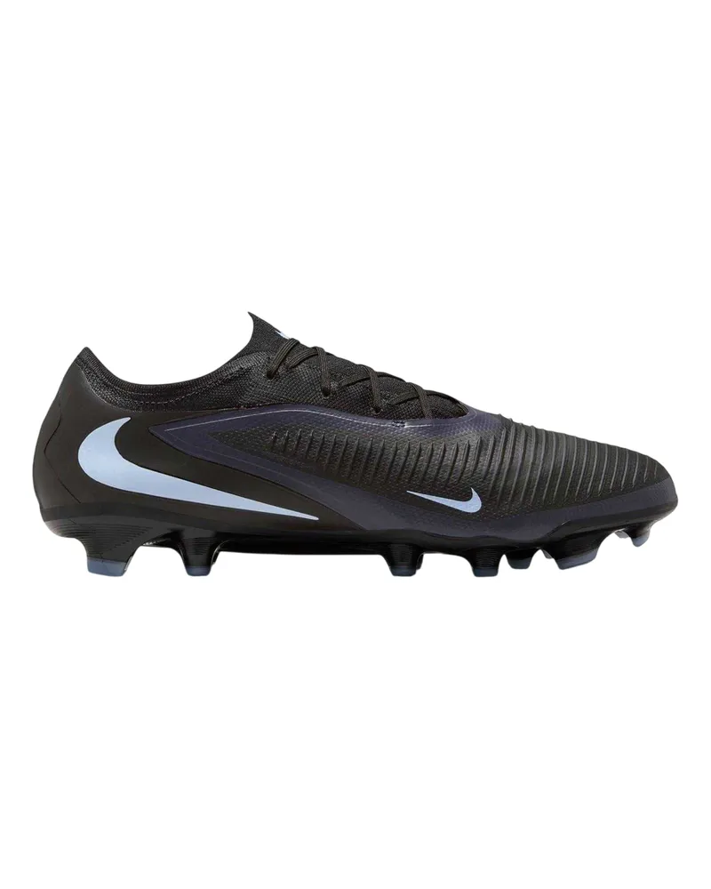 Nike Phantom 6" Fußballschuhe mit festem Boden für Herren/Damen Unisex, Niedrig geschnitten (Schwarz Schwarz