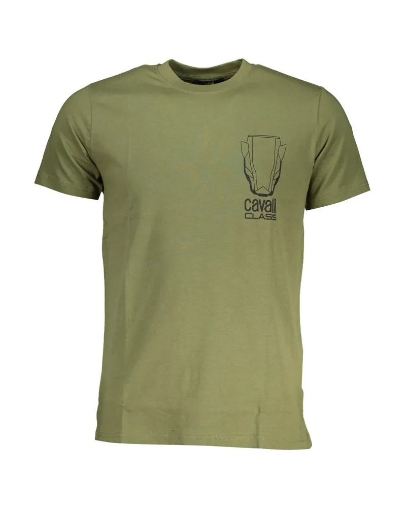 Roberto Cavalli T-Shirt Military Green CA28598 - Khaki Khaki