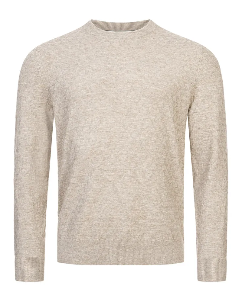 Ted Baker Loung Stitch Herren Tan Pullover Cognac