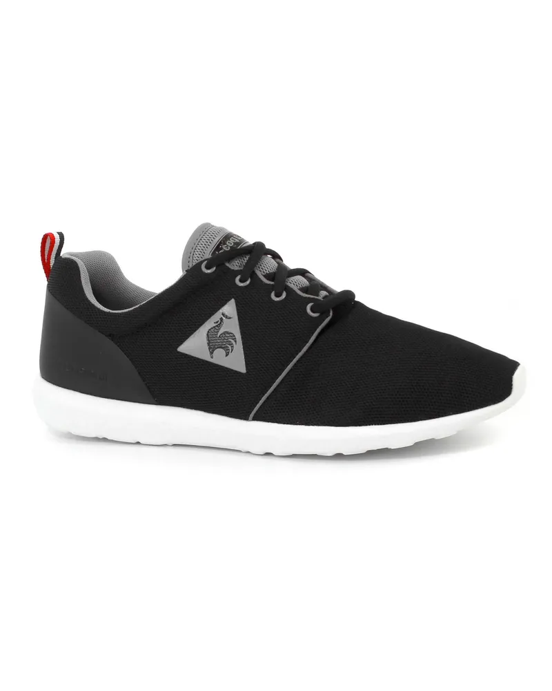 Le coq sportif Dynacomf Mesh Mens Black Trainer Schwarz