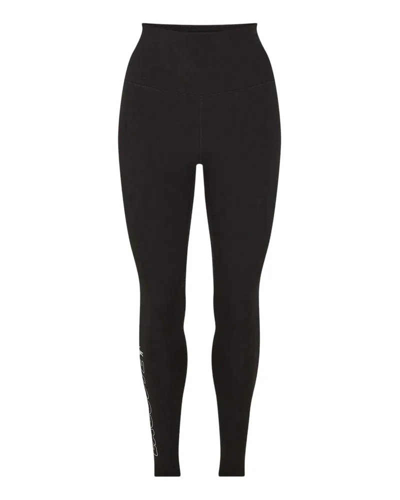 Champion Logo" Leggings für Damen (Schwarz Schwarz
