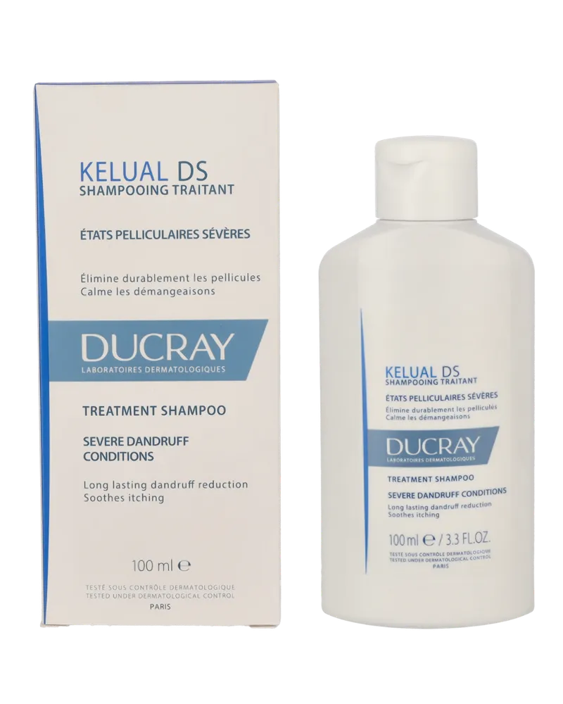 Ducray Kelual DS Anti-Dandruff Treatment Shampoo 100ml 