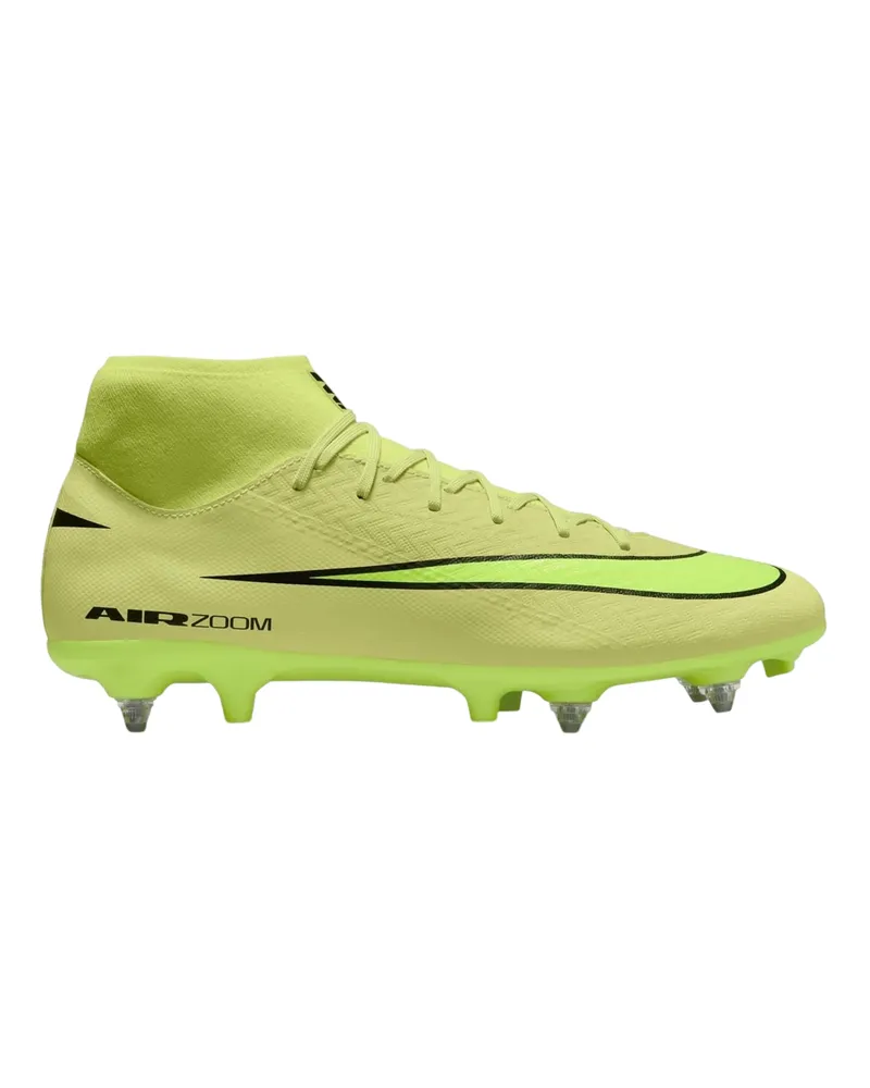 Nike Mercurial Superfly 10" Fußballschuhe für weichen Boden für Herren (Volt Farbe/Purpur Limettengrün
