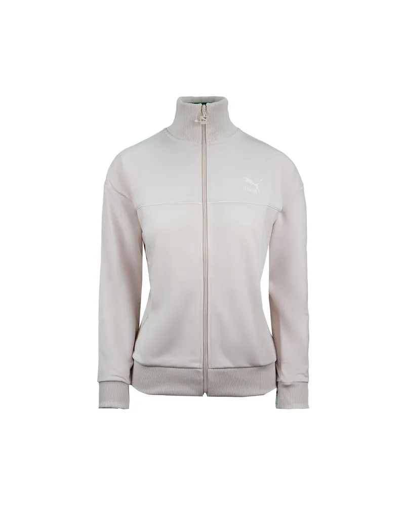 Puma Zip Up Track Jacket Langschläfe Creme Womens Track Top 595943 23 Creme
