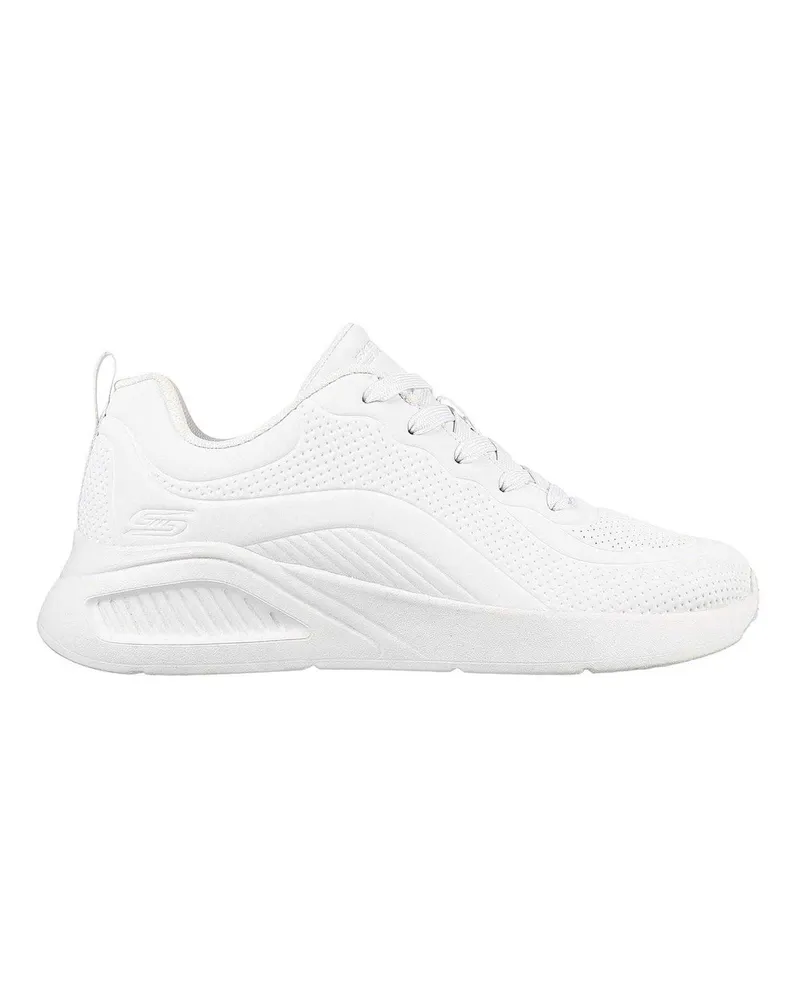 Skechers Bob Buno" Logo Sneaker für Damen (Weiß Weiß