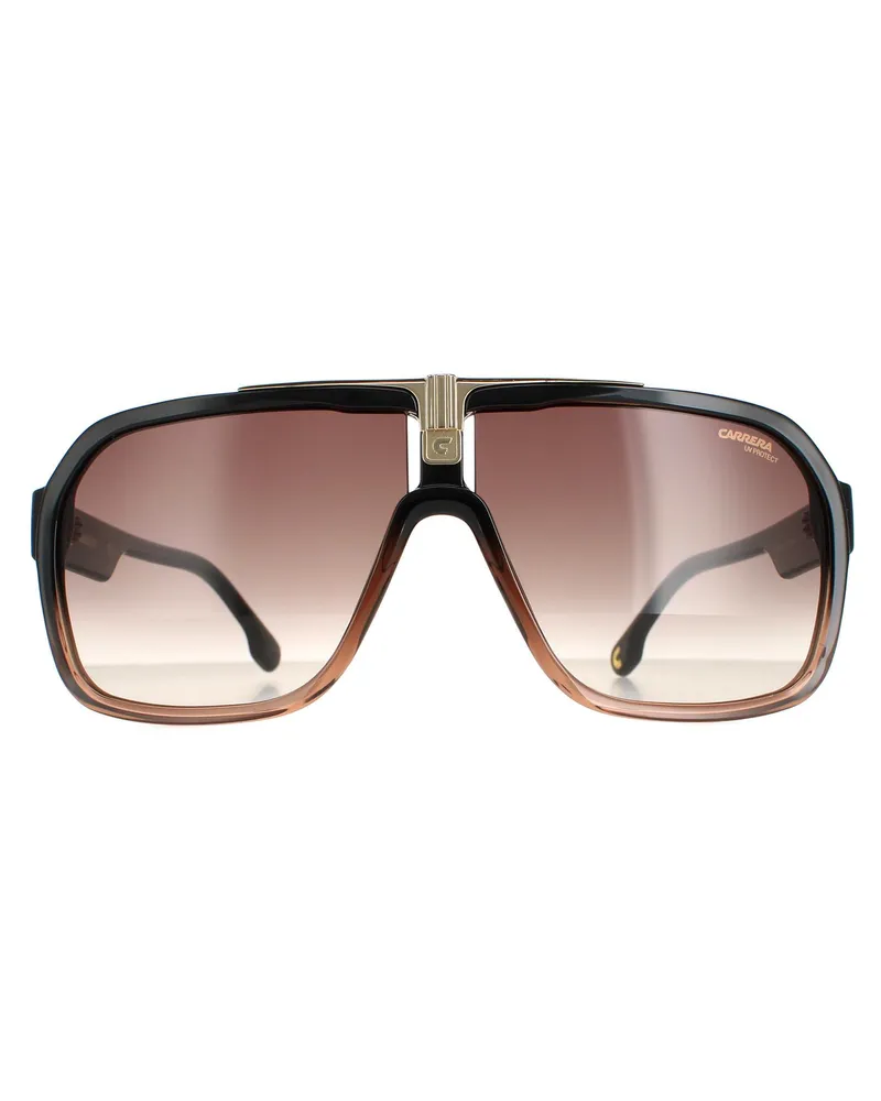 Carrera Aviator Herren Schwarz Braun Braun Gradient 1014/S Schwarz