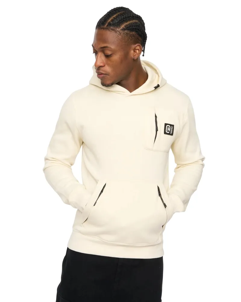 CrossHatch Portville" Kapuzenpullover für Herren (Neutral Creme