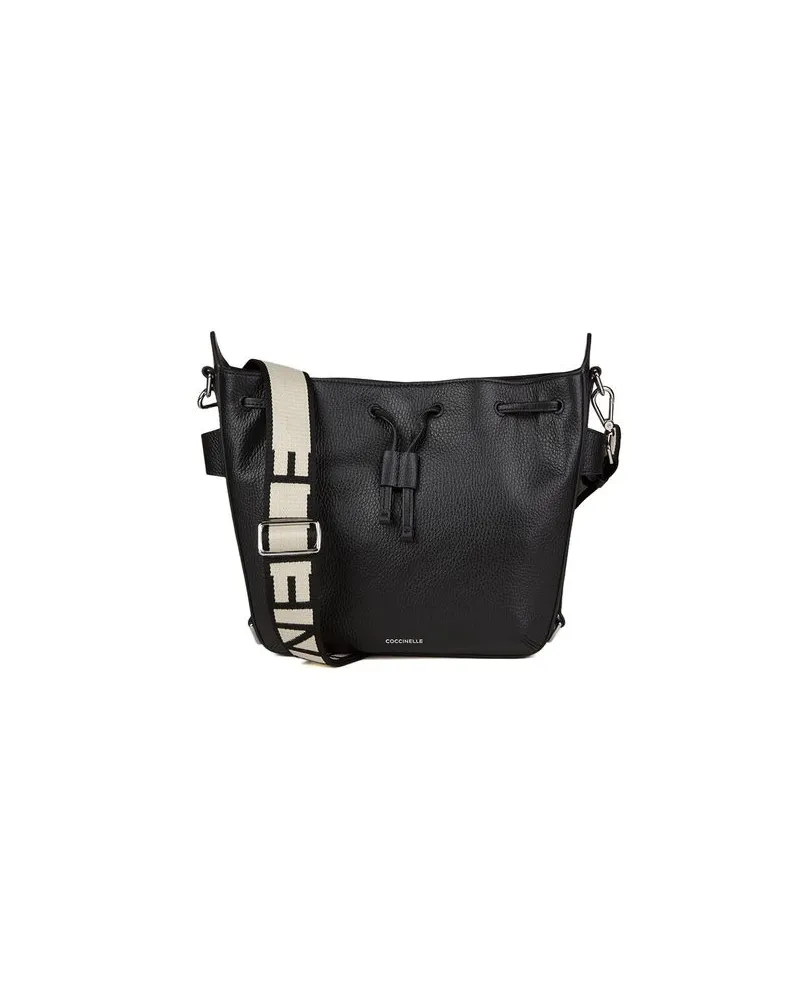 Coccinelle Handtasche Schwarz Schwarz
