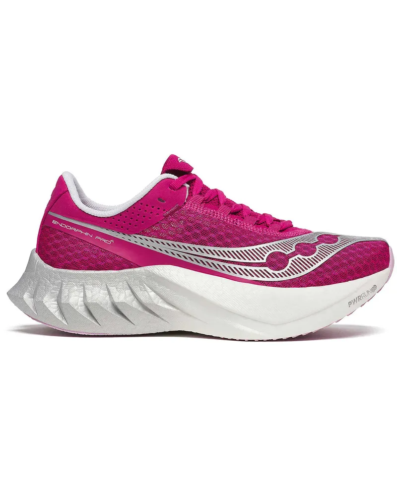 Saucony Endorphin Pro 4 Damen Pink Laufsschuhe Rosa
