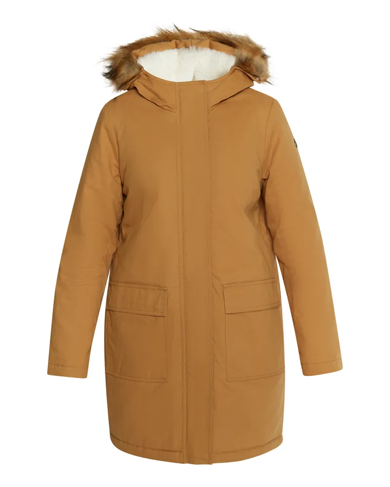 DreiMaster Winterparka Damen Kamel Camel