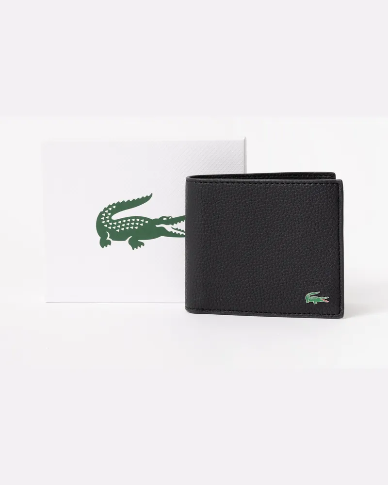 Lacoste Brieftasche Brieftasche, Schwarz Schwarz
