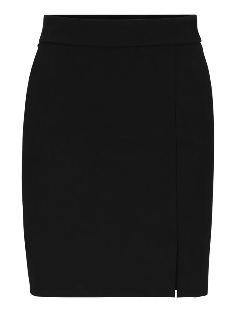 HUGO BOSS Rovani" Minirock für Damen (Schwarz Schwarz
