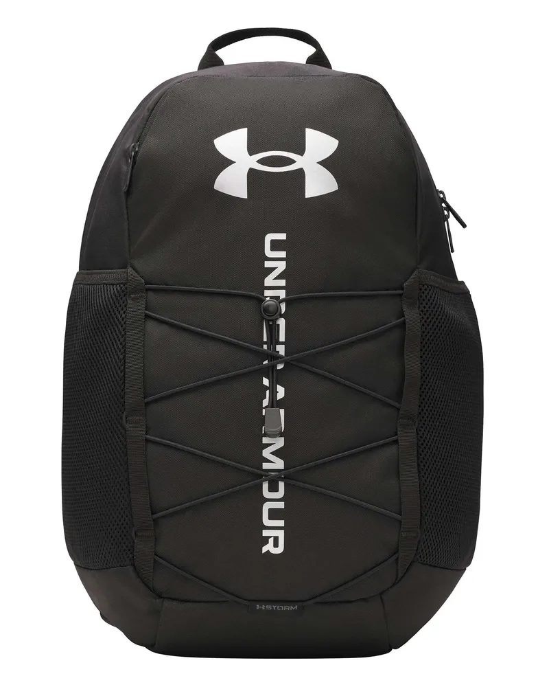 Under Armour 26L Hustle Sport 6.0 Rucksack, Schwarz Schwarz