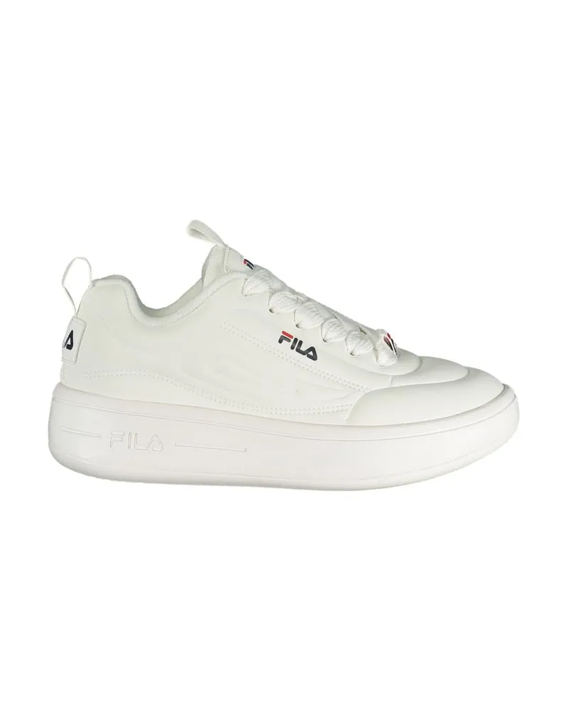 Fila Bianco Polyurethan Damen Sneaker Weiß